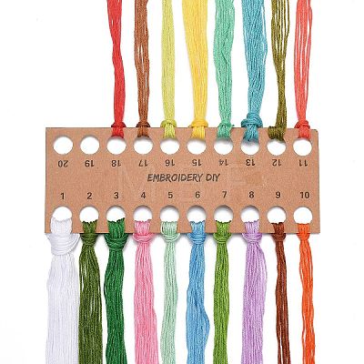 DIY Bouquet Pattern Embroidery Kit LS-DIY-O021-14B-1