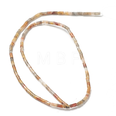 Natural Crazy Agate Beads Strands G-B004-A30-1