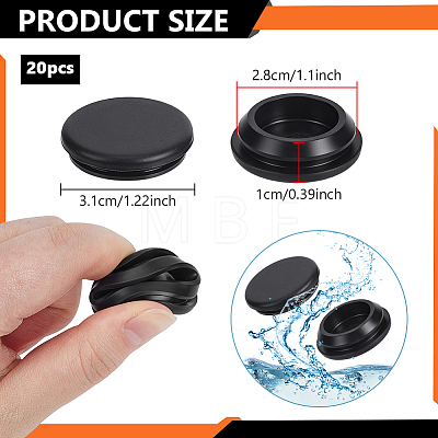 Plastic Plugs AJEW-WH0752-652A-1
