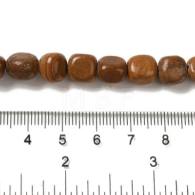 Natural Tigerskin Jasper Beads Strands G-B078-D16-01-1