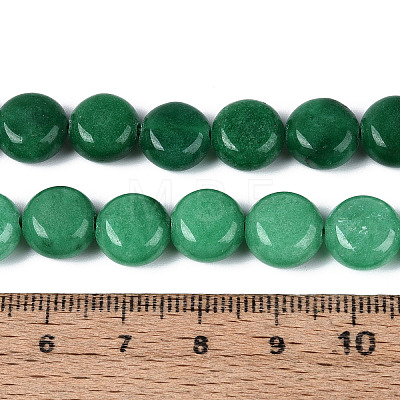 Dyed Natural White Jade Beads Strands G-T143-16G-1