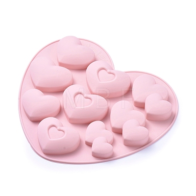 Heart Food Grade Silicone Molds DIY-F044-10-1