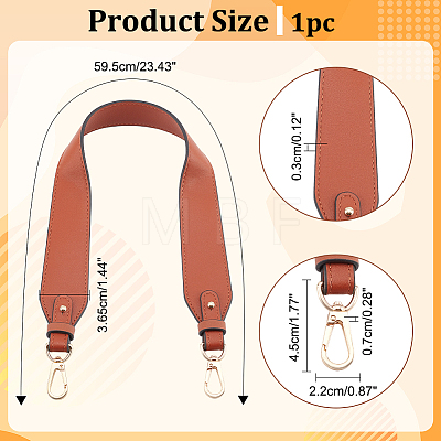 PU Leather Underarm Bag Straps FIND-WH0111-357A-1