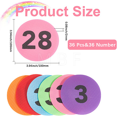 6 Colors Spot Markers Carpet Markers FIND-WH20004-67E-1