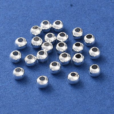 Rack Plating Brass Spacer Beads KKB-I709-03C-S-1