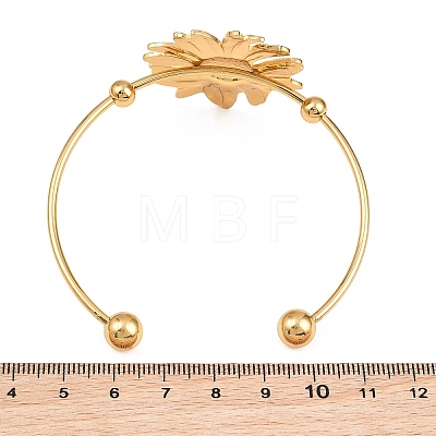 304 Stainless Steel Cuff Bangles SA-Z002-01G-02-1