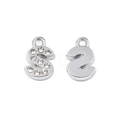 304 Stainless Steel Charms STAS-N095-137S-1