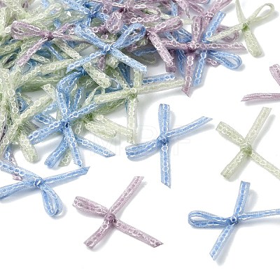 Polyester Bowknot Sew on Ornament Accessories DIY-C085-03-1