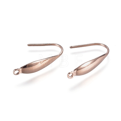 304 Stainless Steel Earring Hooks STAS-E484-56RG-1