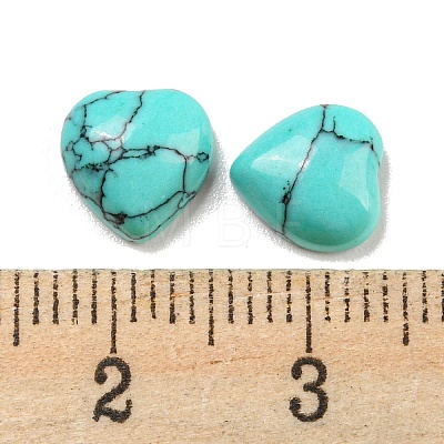 Dyed Synthetic Turquoise Cabochons G-H309-01-10-1