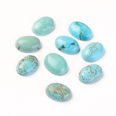 Natural Magnesite Cabochons TURQ-L031-038F-01-1