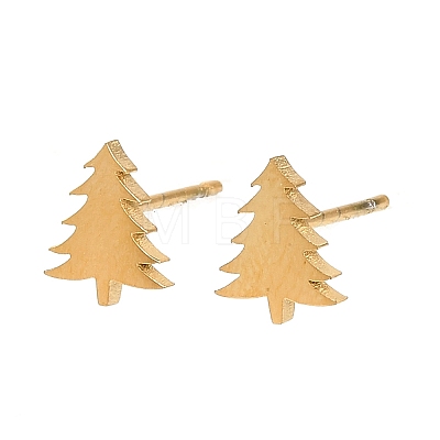 304 Stainless Steel Stud Earrings EJEW-I321-01G-01-1