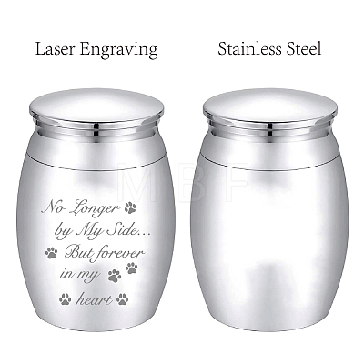 Alloy Cremation Urn Kit AJEW-CN0001-10T-1
