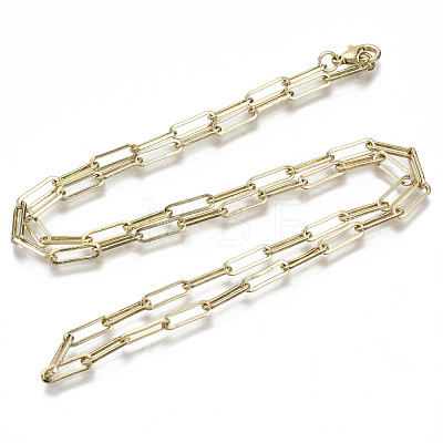 Brass Paperclip Chains MAK-S072-14C-KC-1
