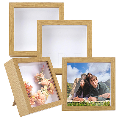 MDF Photo Frame Stands LS-AJEW-WH0752-658B-1