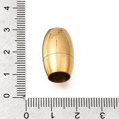 304 Stainless Steel Magnetic Clasps STAS-H263-05G-1