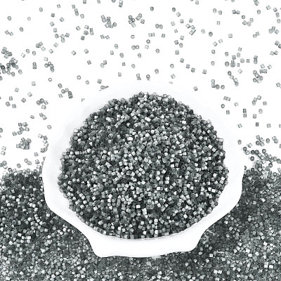 Imitation Cat Eyes Glass Seed Beads X-SEED-H003-03K-1