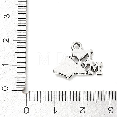 Tibetan Style Alloy Pendants PALLOY-A037-03K-AS-1