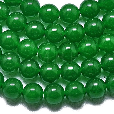 Natural Malaysia Jade Beads Strands G-L645-C01-12mm-17-1