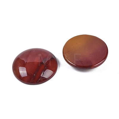 Natural Mookaite Cabochons G-H1596-FR-25mm-18-1