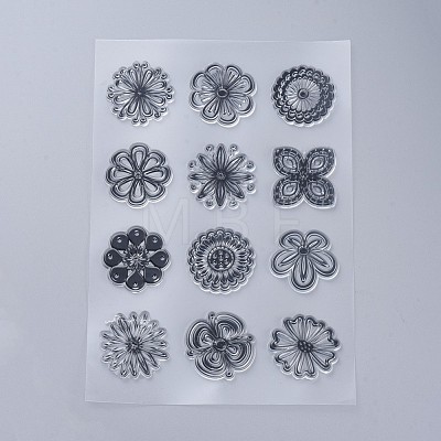 Silicone Stamps DIY-L036-A09-1