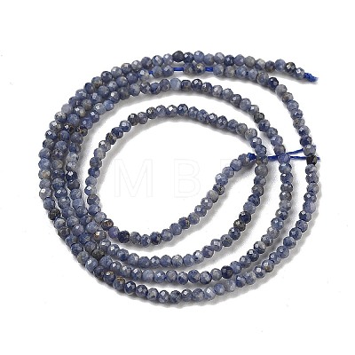 Natural Sapphire Beads Strands G-F509-18A-2mm-1