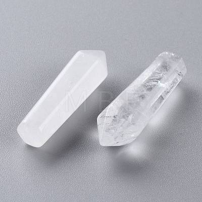 Natural Quartz Crystal Pointed Beads G-H231-29-1