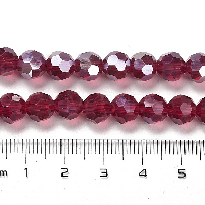 Transparent Glass Beads EGLA-A035-T8mm-B02-1