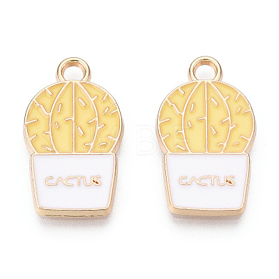 Alloy Enamel Pendants ENAM-N048-006A-1