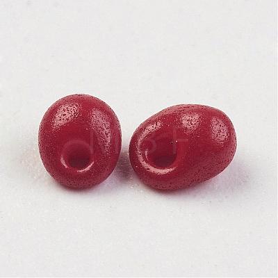 Opaque Glass Seed Beads SEED-R032-B03-1