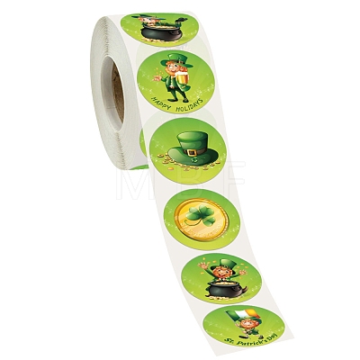 Saint Patrick's Day Theme PET Waterproof Self Adhesive Stickers PW-WG78646-01-1