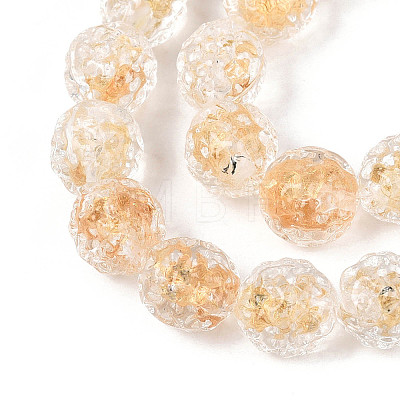 Handmade Lampwork Beads FOIL-T007-03B-1