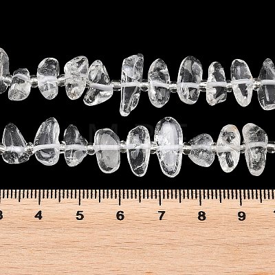 Natural Quartz Crystal Beads Strands G-P619-A01-01-1