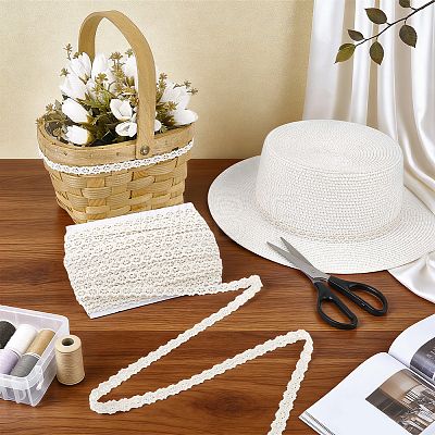 Cotton Ribbons SRIB-WH0011-478A-1