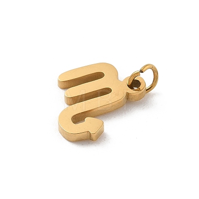 304 Stainless Steel Charms STAS-R001-04G-08-1