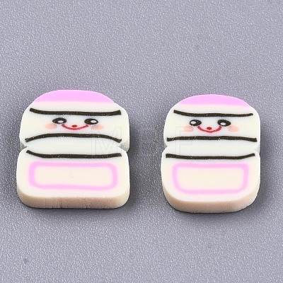 Handmade Polymer Clay Cabochons CLAY-T016-29-1