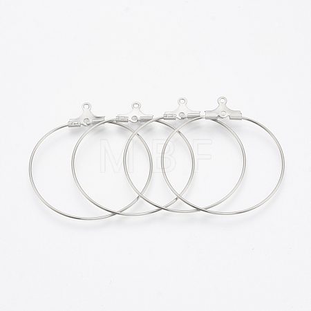 Tarnish Resistant 304 Stainless Steel Pendants STAS-T031-20-45mm-1