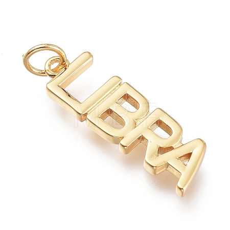 Brass Pendants ZIRC-I048-15G-10-1