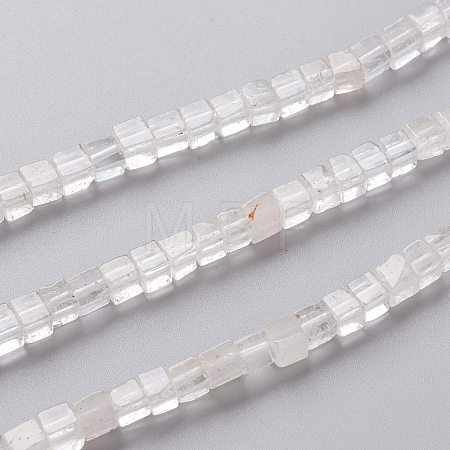 Natural Quartz Crystal Beads Strands G-F631-K10-1