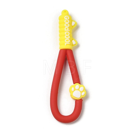 Cat Paw Print PVC Plastic Phone Wristlet Strap Rope KY-Z001-01E-1