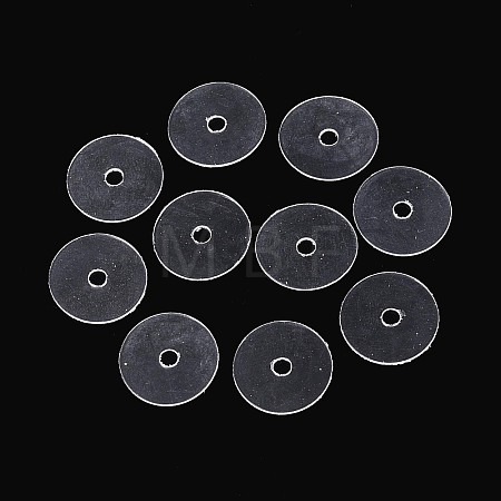 50Pcs Transparent PVC Insulating Gaskets PVC-T006-12mm-01-1
