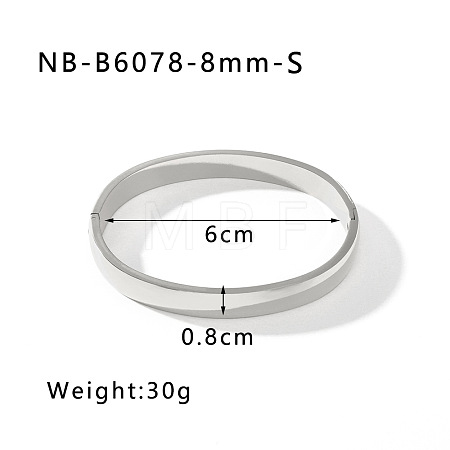 304 Stainless Steel Plain Bangles FS-WG09E60-14-1