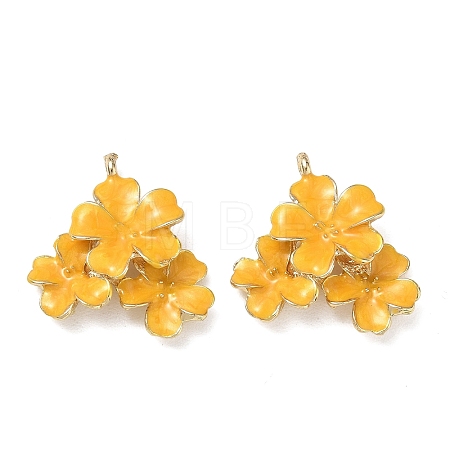 Alloy with Enamel Pendants AL-CBAE84A-05G-01-1