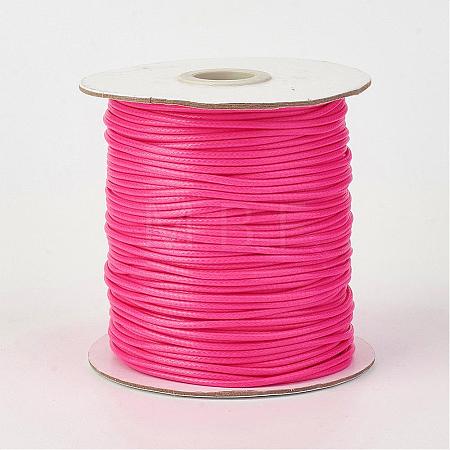 Eco-Friendly Korean Waxed Polyester Cord YC-P002-1mm-1180-1