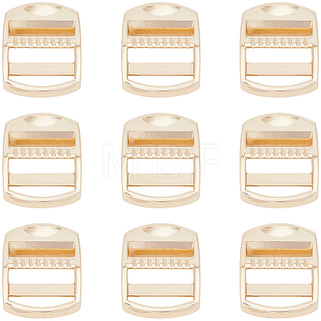 14Pcs Rectangle Alloy Buckles FIND-CY0002-02G-1