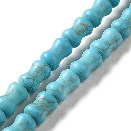Synthetic Turquoise Dyed Beads Strands G-E594-05-1