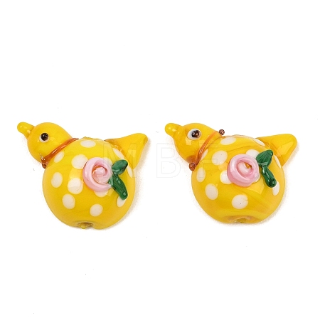 Handmade Lampwork Beads LA-CBAB541-02A-03-1