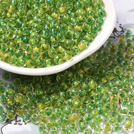 Transparent Glass Round Seed Beads X1-SEED-B001-05A-04-1