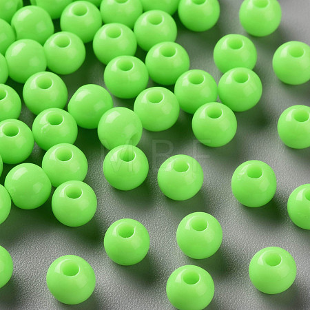 Opaque Acrylic Beads MACR-S370-C6mm-A30-1