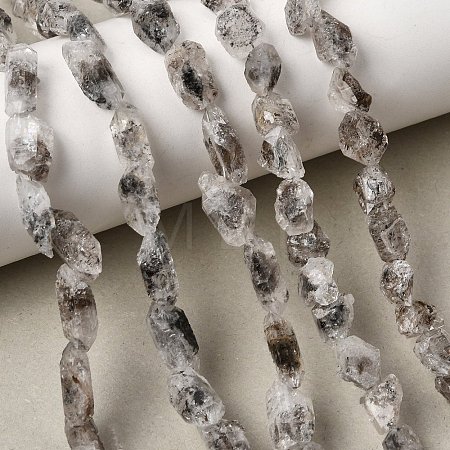 Natural Herkimer Diamond Beads Strands GG-CBA8084-06-1